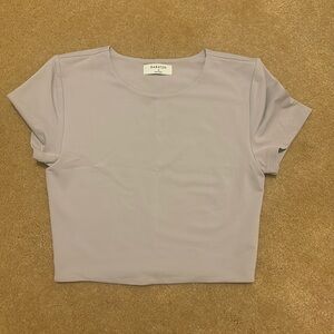 Aritzia Contour Crew Cropped T-Shirt